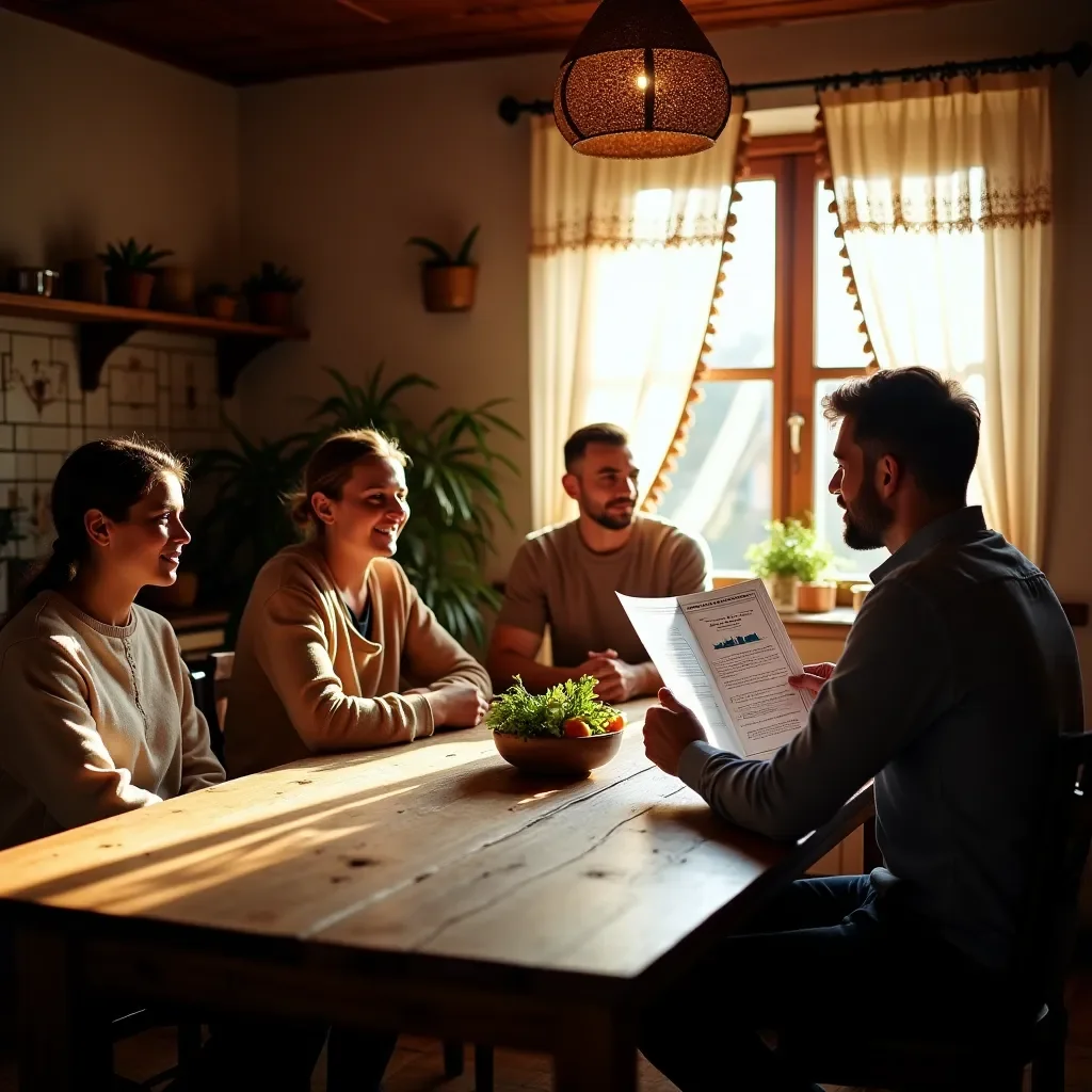 Professional team collaboration